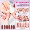 Nail Drill Bits Set of 2, Professional Nail Art Tools Set, Mini Sanding Bands for Manicure Salon, Drill Bits, Sanding Bands for Salons (COLOR:12 Pcs)