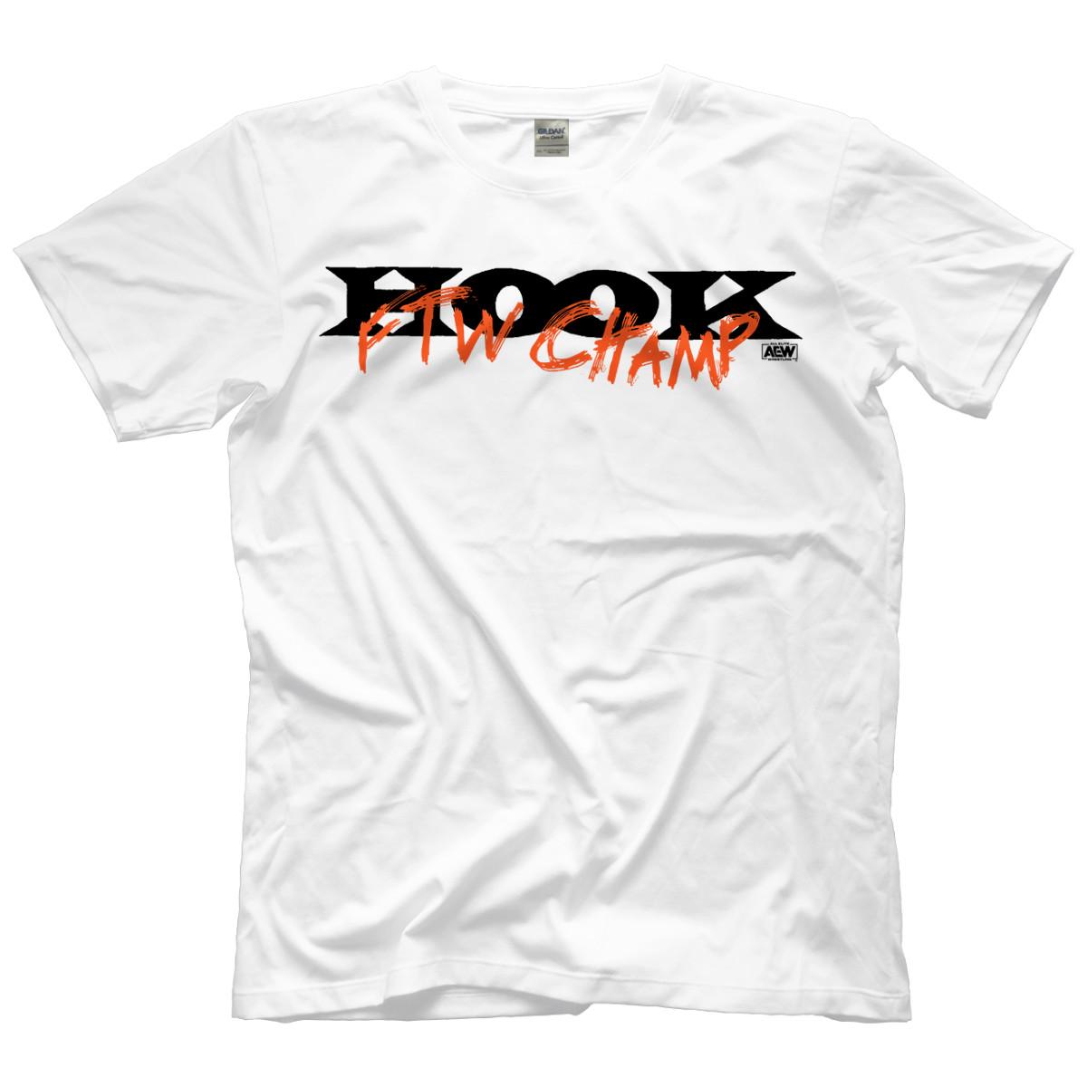HOOK - FTW Champ AEW Official T-Shirt S разноцветный