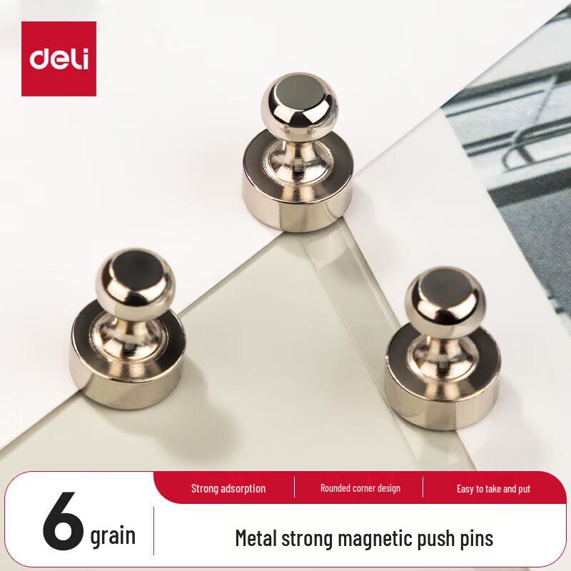 Deli Strong Magnetic Pushpins
