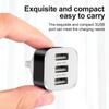 High Speed USB HUB 3 Ports Splitter Charging Cable Adaptor Charger ZH