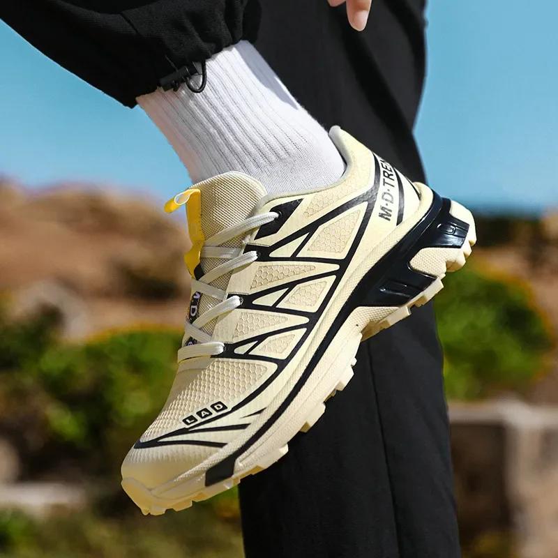 Vintage Dad Schuhe für Damen Outdoor Rutschfest Cross-Country Bergsteigen Tide Schuhe Liebhaber Lässig Laufen Sport Herren