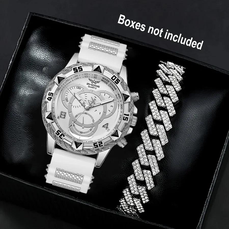 Fashion Men Stainless Steel Watch Luxury Quartz Wrist Watch Business Watches Man Clock Male Bracelet Wristwatch