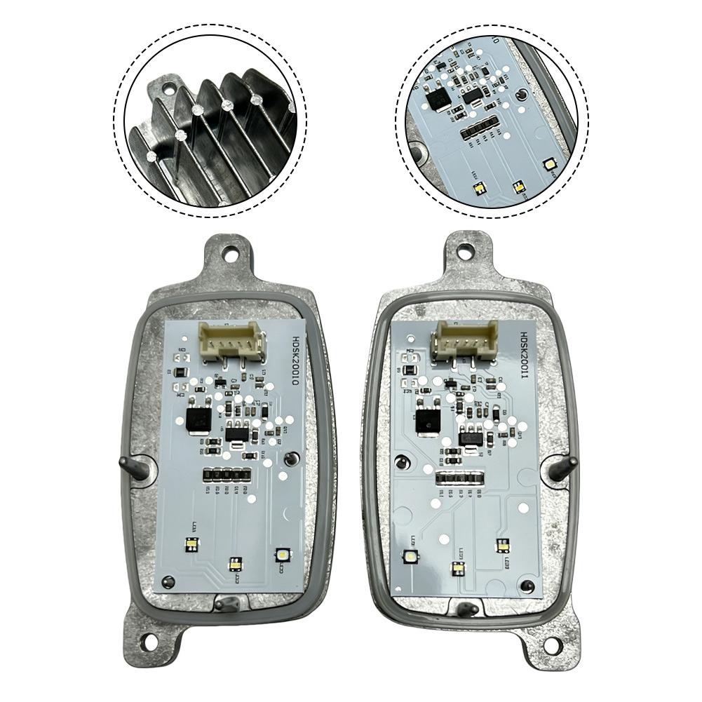 Automotive Headlight Controller for Megane IV 285753299R Right and 285759447R Left Compatible Daytime Running Light Module 2015+