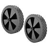  Pack of 2 Quiet Rolling Camping Cart Tires Enhancing Grip Fit for Outdoor Wagons