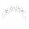 Heavy industry crystal pearl hairband light luxury high-end bridal headwear women's fashion new wedding hairband