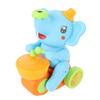 Elephant Electric Car Toy Educational Music Light Effect Walking Elephant Electric Car Musical Toy w