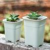 5/10Pcs Thickened Flowerpot High Waist Square Succulent Cactus Root Control Pot Plant Growing Container Garden Flower Planter