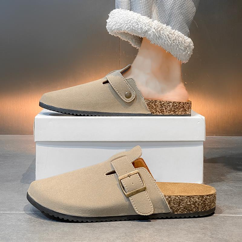 Fashion Summer Fashion Unisex Classic Beach Shoes Mueller Shoes Men's Shoes Birkenstocks Men's Suede Sandals Vintage Cork Clogs Purchase