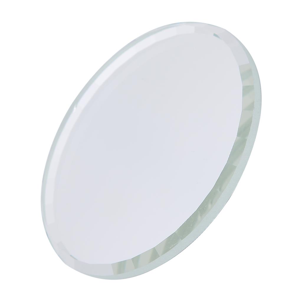 False Nail Mirror Glass Display Board Nail Art Manicure Display Drawing Color Mixing ToolWhite