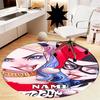 Custom Name Harley Quinn Printed Round Rug Carpet Chair Rug Area Rug Entryway Doormats,for Office Chair Living Room Bedroom Kitchen Room.