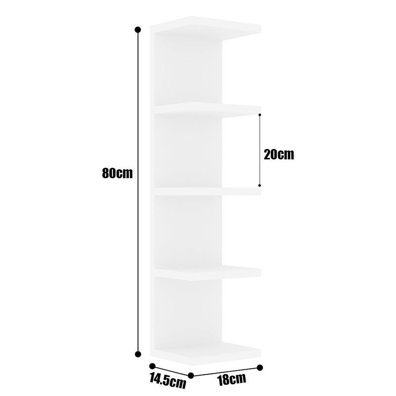 Multi-layer Wall-mounted Corner Storage Shelf 