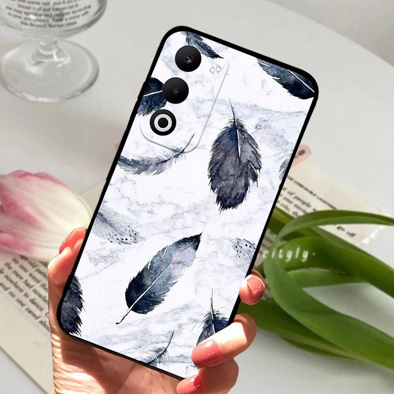 Kryt na telefon pro Oppo A5 5G 4G Zadní kryt 2025 Nová móda Silikonový ochranný kryt na fotoaparát pro OppoA5 A 5 Funda Coque A5 CPH2727