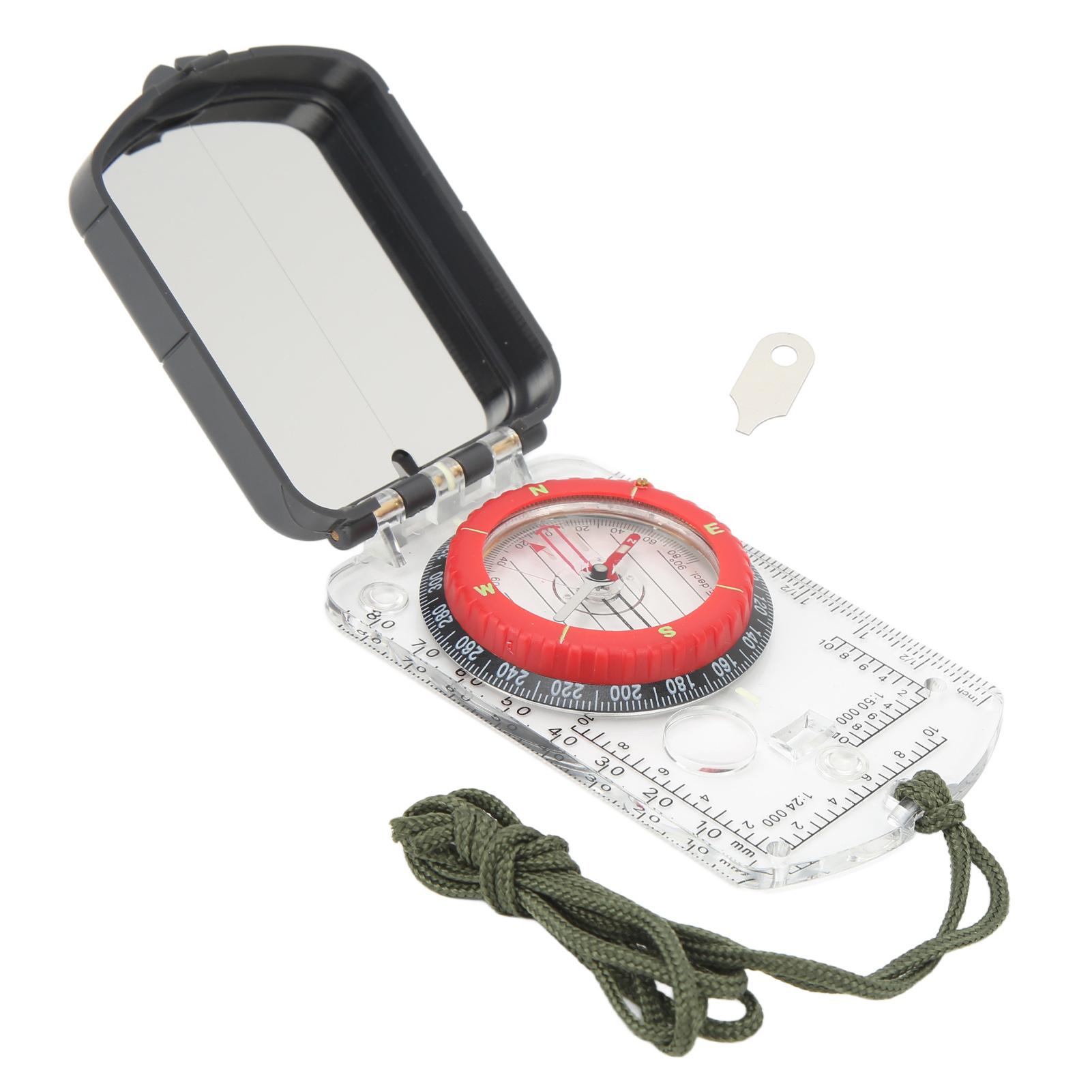 

Multifunctional Card Compass Portable Map Directional Compass Outdoor Adventure Equipment