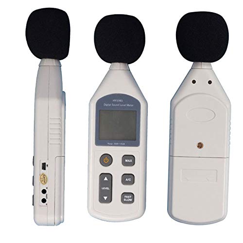TATUM Digital Sound Level Meter, Noise Data Logger, Real-time Measurement Results Output to PC, 0.1dB Accuracy, Sound Meter