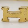 Hermes Click H Bangle Black Plated Gold 34.3g Women Used