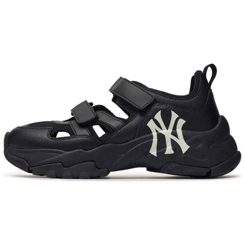 

MLB New York Yankees Abrasion Resistant Low Top Casual Shoes Unisex Black Sneakers 3ASDCH143-50BKS 39 чорний