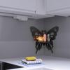 Schmetterling Schweberegal Ecke Kristall Vitrineregal Für Wand Kleines Aufbewahrungsregal Für Wohnzimmer Schlafzimmer Holz Schweberegal