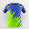 Mens quick drying T-shirt Women's badminton uniforms fitness running training clothes Breathable printed T-shirt Boys Sportswear