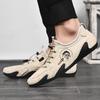 Fashion Fashion Large Size Men Casual Shoes Light Outdoor Breathable Octopus Sneakers Non-Slip Suede Leather Men Shoes Walking Footwear