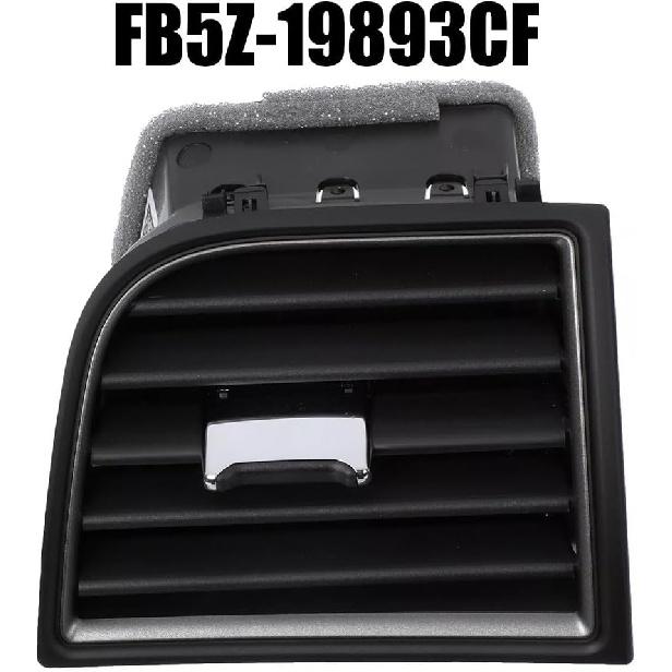 Dashboard Air Vent Right Side For Ford Explorer 2016-2019 Front Panel AC Ventilation Outlet OEM JB5Z-19893-BB FB5Z-19893CF Black ABS Passenger Side