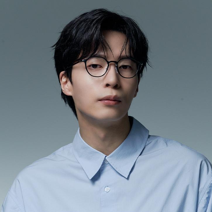 Alloaiweeo [Air Flex] Al6402 0909G Airflex Ultra-Lightweight_Black Hexagon Frame_Blue Light Lens Selection