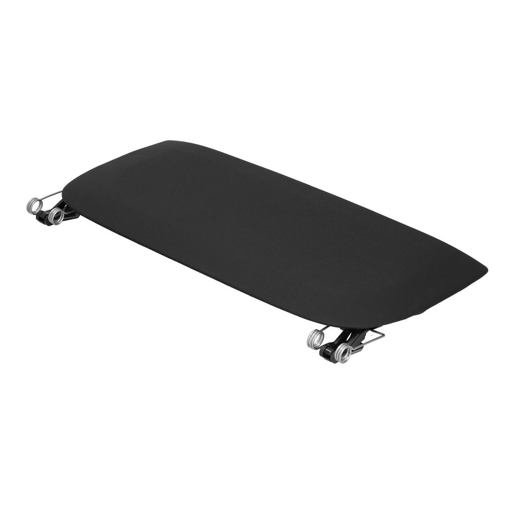 Seat Back Panel Trim Cover Artificial Leather Accessory Fit for 5 7 Series F07 F10 F11 F18 F01Black