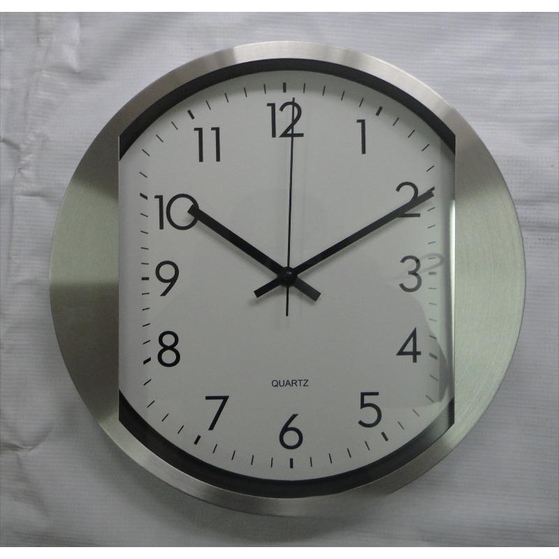 

Металлические Бесшумные Настенные Часы из Нержавеющей Стали, Креативные и Модные Алюминиевые Настенные Часы для Гостиной