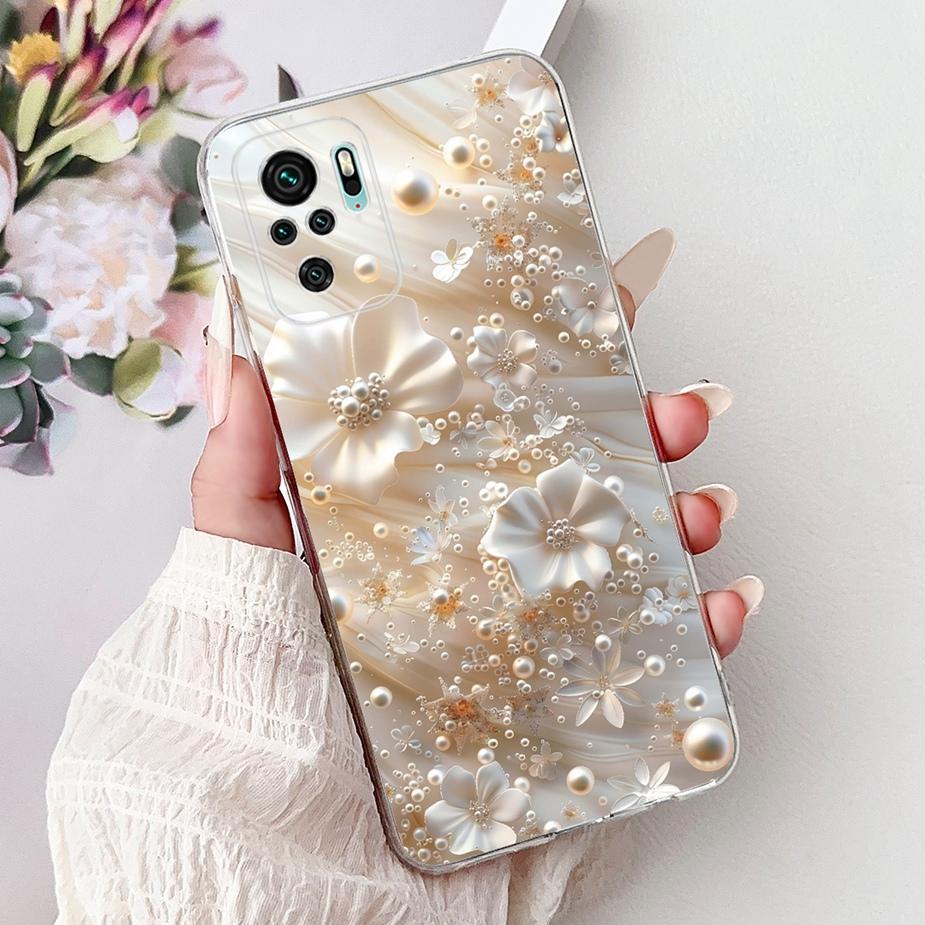 

For Xiaomi Redmi Note 10 4G Case Note 10S New Fashion Painted Cover Soft Slim Phone Case For Redmi Note 10 Pro Max Note10 S Bags Redmi Note 10