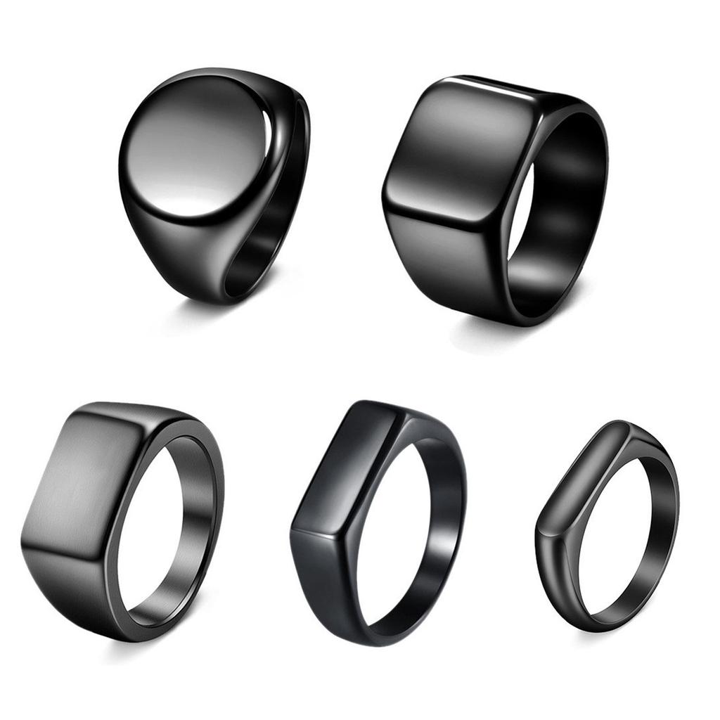 Versatile Fashionable Stainless Steel Men's Ring
