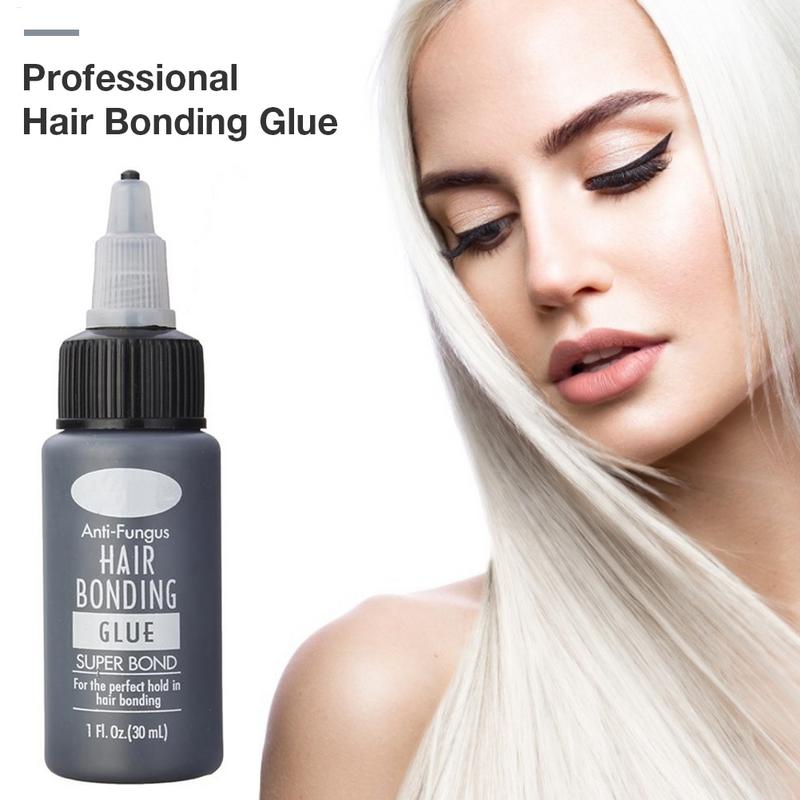 30ml Hair extension glue eco-glue Quick-Dry Adhesive for Wigs makeup wig anti-false eyelash glue Versatile Adhesive