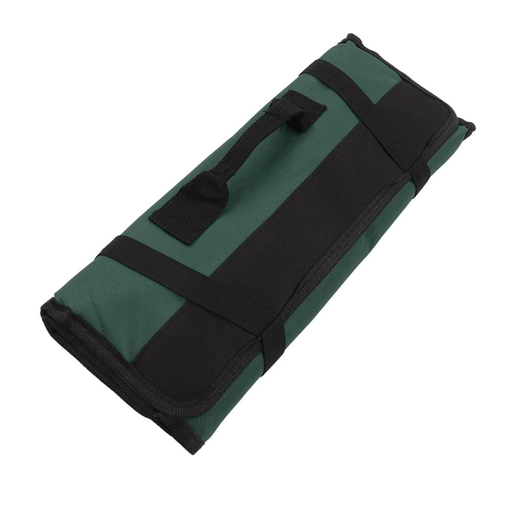 Multifunktionell verktygsrullväska Förtjockad Oxford-duk Slitstyrka Vattentät Bärbar verktygsrulle