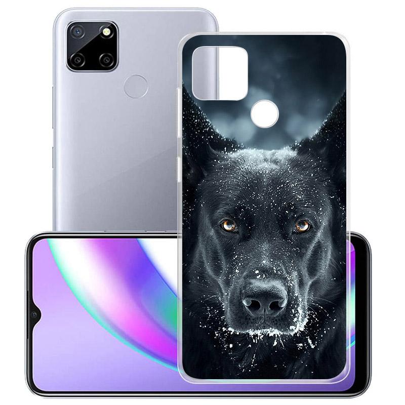 German Shepherds Dogs For Realme 8 8i V3 V5 GT Neo Flash Edition Explorer Master Neo2 Narzo 30 50i 50A C21Y Phone Case