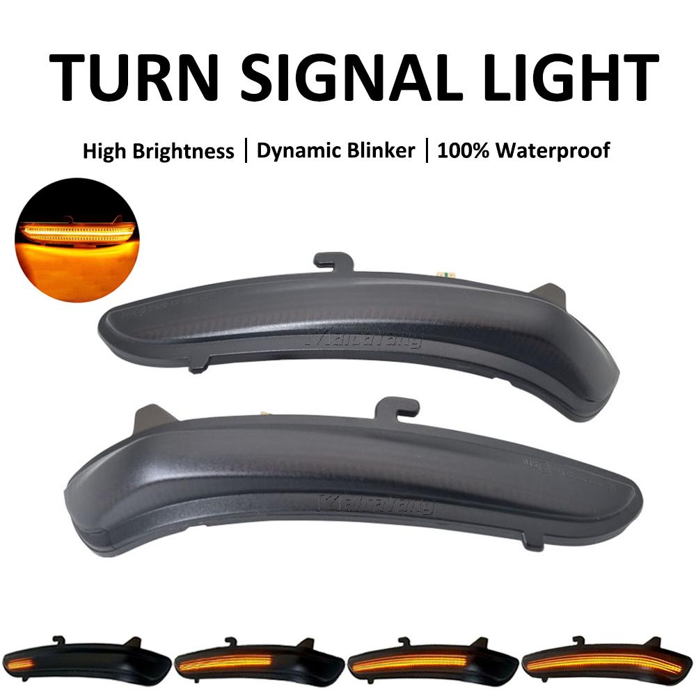 

For Peugeot 208 2008 Citroen C3 C4 Cactus Opel Vauxhall Corsa F Dynamic LED Turn Signal Light Indicator Sequential Blinker Lamp Dynamic Smoked