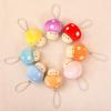Cute Expression Little Mushroom Doll Plush Toy Red Mushroom Doll Girl Bag Keychain Pendant