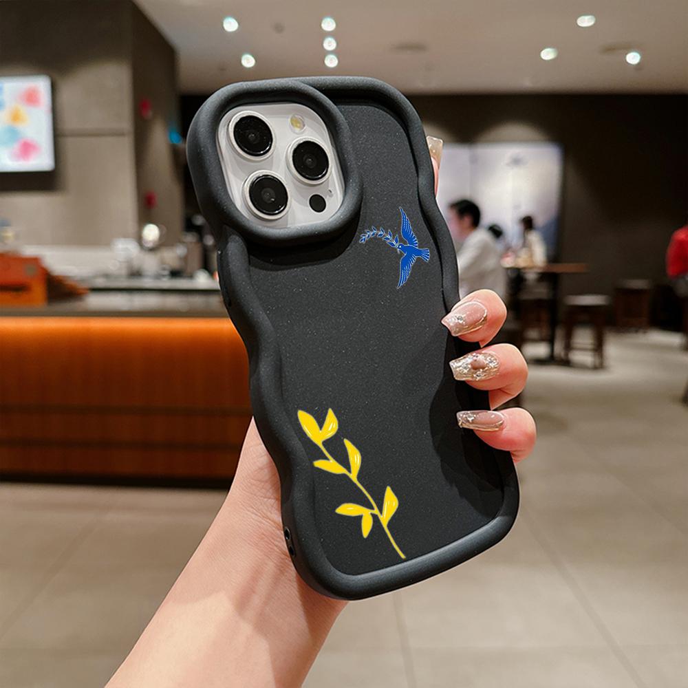 Чехлы для телефонов N87 Love art Macaron Wavy Edge для iPhone 16 Pro Max Samsung S24 Plus — фото 11