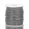 2 Meters Stainless Steel Oval Link Cable Chains Bulk for DIY Jewelry Making Necklace Findings Crafts Bracelet Anklet Body Chains