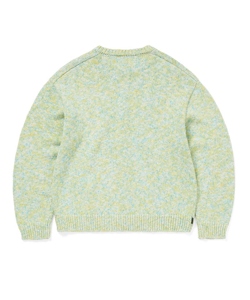 Thisisneverthat Rainbow Knit Cardigan Blue