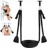 Door Sex Swing with Seat, Bondage Slave Leather Soft Plush Sex Slings with Adjustable Straps