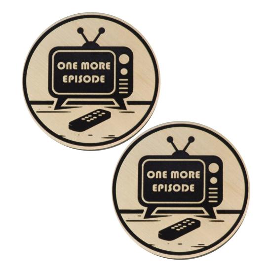 

Монета принятия решений Еще один эпизод или монета принятия решений «Иди спать» Деревянная монета