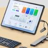 8 In1 USB C Hub Expander Multiport Adapter Type C Splitter Dock SD Card Reader For Samsung PC Tablet Fast Data Transfer Charging