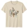 Goldfisch Böhmische Kunst T-Shirt Unterwasser Natur Geschenk Für Ihn Und Sie