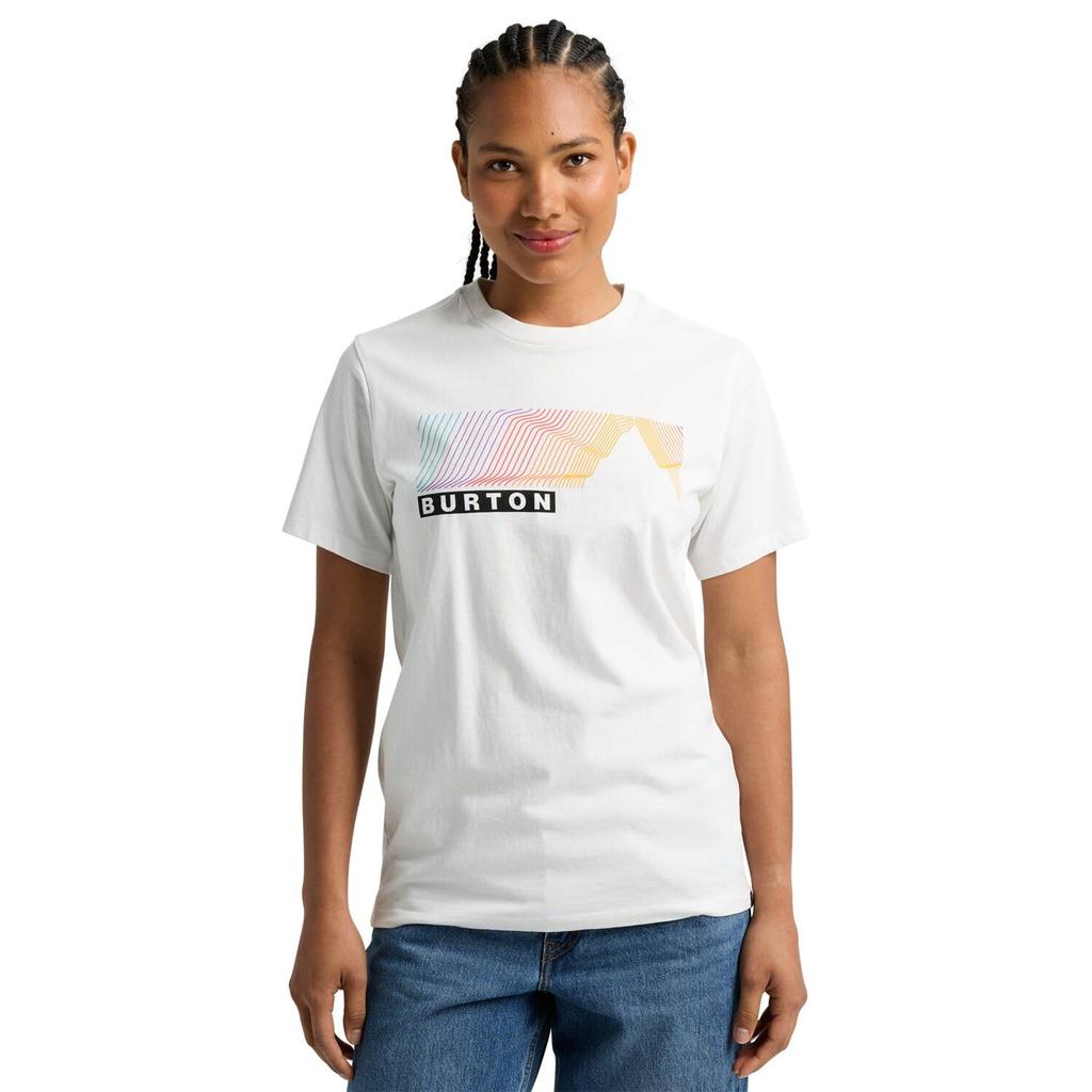 [Burton] Unisex Elmore Short Sleeve T-Shirt S STOUT WHITE