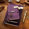 2026 First Layer Cowhide Notebook Genuine Leather Retro Travel Notebook Handmade Loose-leaf Notepad Diary Spot