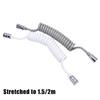 Home Shower Hose Tube Accessory Bidet Telephone Line Style Bathroom Pipe