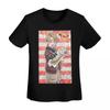Hetalia Grupa Gwiazdy Świata Koszulka Damska Krótki Rękaw Koszulki Okrągły Dekolt Streetwear Bawełna Letnie Koszulki Streetwear