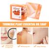 2× Turmeric Soap Skin Whitening Dark Spots Lightening Acne Brightening Turmeric