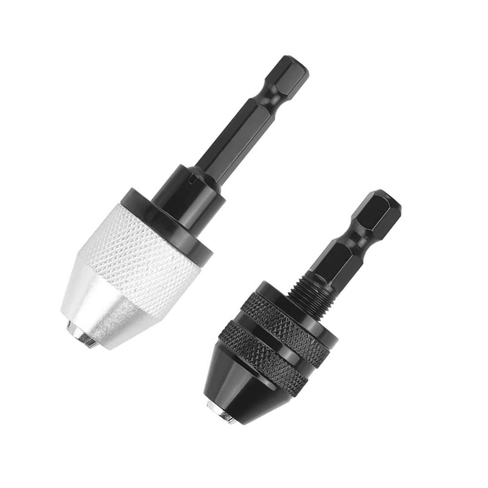Drill Chuck Bit Multi Functional Drill Chuck Set Converts Cordless Screwdriver Into a Drill or Grinder for All Jobs