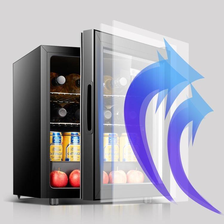 Compact Ice Bar Fridge: Home Use, Refrigeration, Tea, Wine, Sample & Display Cabinet, 110V.