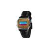 CASIO Custom Collection Electronic Movement Leather Strap Watch Men's Watches Yellow Watch Dial A158WEA-9(Watch5--)