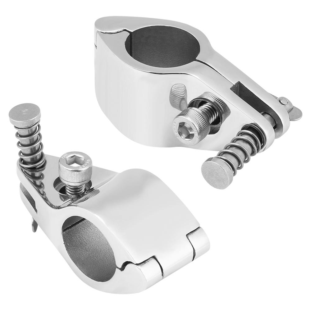 316 Stainless Steel 7 8in Jaw Like Slide Hinged Marine Boat Awning Hardware Fitting